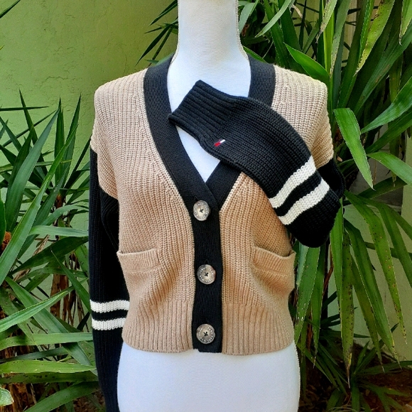 Tommy Hilfiger Sweaters - Tommy Hilfiger Colorblock Cardigan
